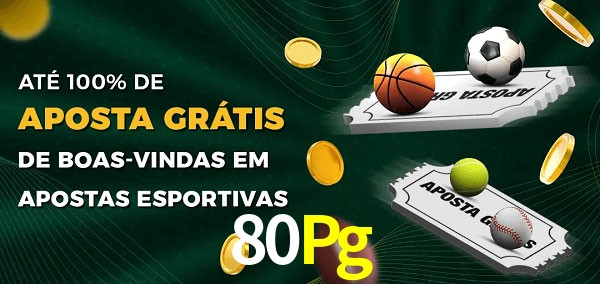 80Pg Ate 100% de Aposta Gratis